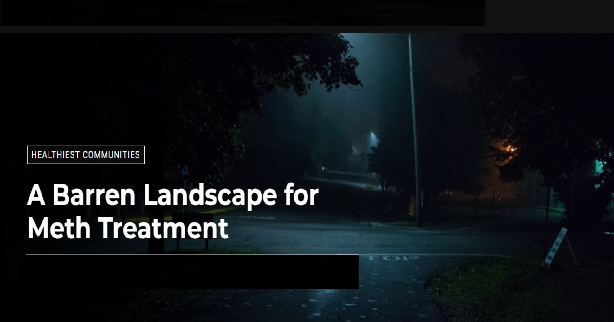 A Barren Landscape for Meth Treatment